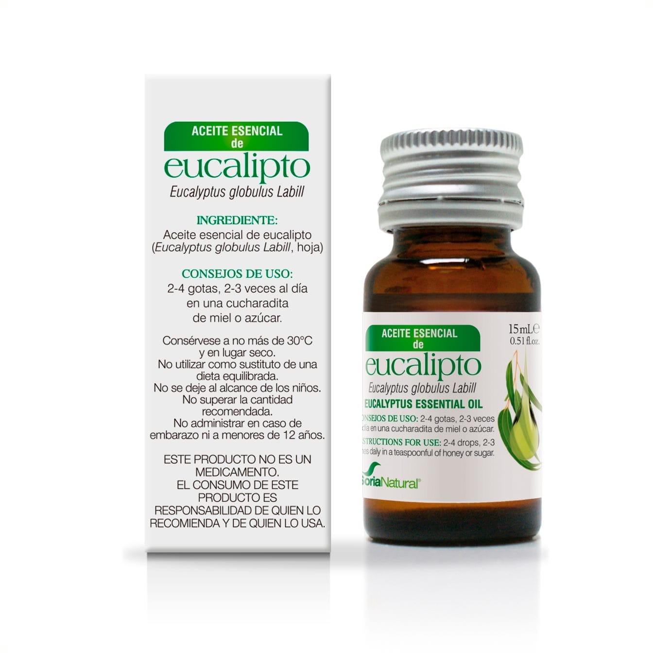 Aceite esencial de Eucalipto - para aromaterapia y defensas